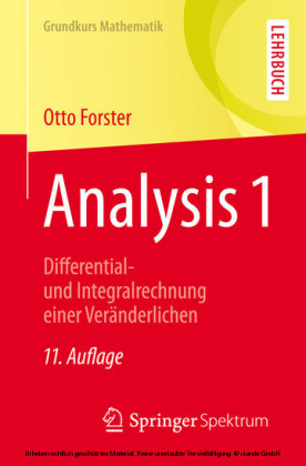Analysis 1