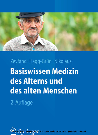 Basiswissen Medizin des Alterns und des alten Menschen main product photo