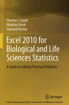 Excel 2010 for Biological and Life Sciences Statistics
