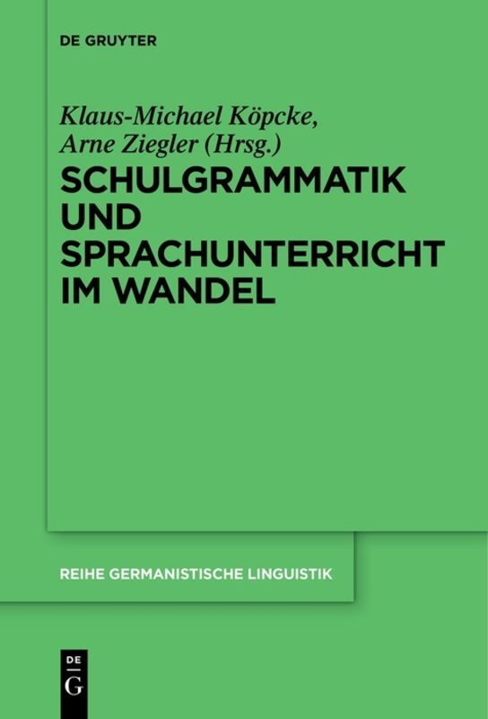 Schulgrammatik und Sprachunterricht im Wandel main product photo