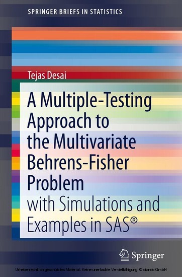 A Multiple-Testing Approach to the Multivariate Behrens-Fisher Problem main product photo