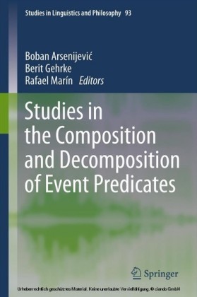Studies in the Composition and Decomposition of Event Predicates