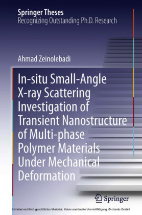In-situ Small-Angle X-ray Scattering Investigation of Transient Nanostructure of Multi-phase Polymer Materials Under Mechanical Deformation