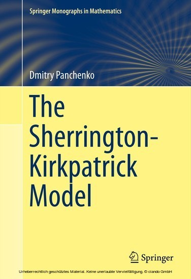 The Sherrington-Kirkpatrick Model main product photo