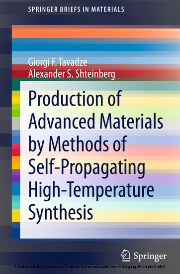 Production of Advanced Materials by Methods of Self-Propagating High-Temperature Synthesis main product photo