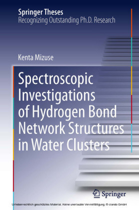 Spectroscopic Investigations of Hydrogen Bond Network Structures in Water Clusters