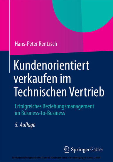 Kundenorientiert verkaufen im Technischen Vertrieb main product photo