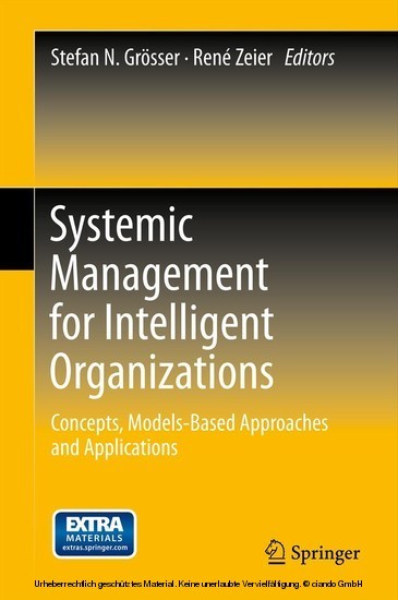 Systemic Management for Intelligent Organizations main product photo