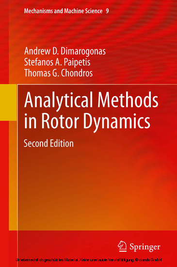 Analytical Methods in Rotor Dynamics main product photo