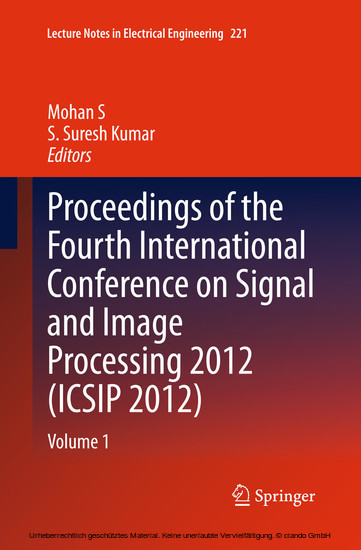 Proceedings of the Fourth International Conference on Signal and Image Processing 2012 (ICSIP 2012) main product photo