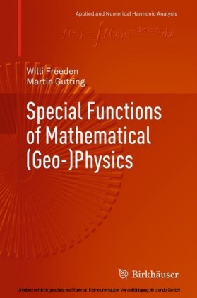 Special Functions of Mathematical (Geo-)Physics