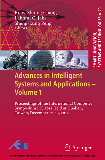 Advances in Intelligent Systems and Applications - Volume 1 main product photo