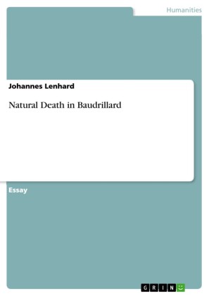 Natural Death in Baudrillard