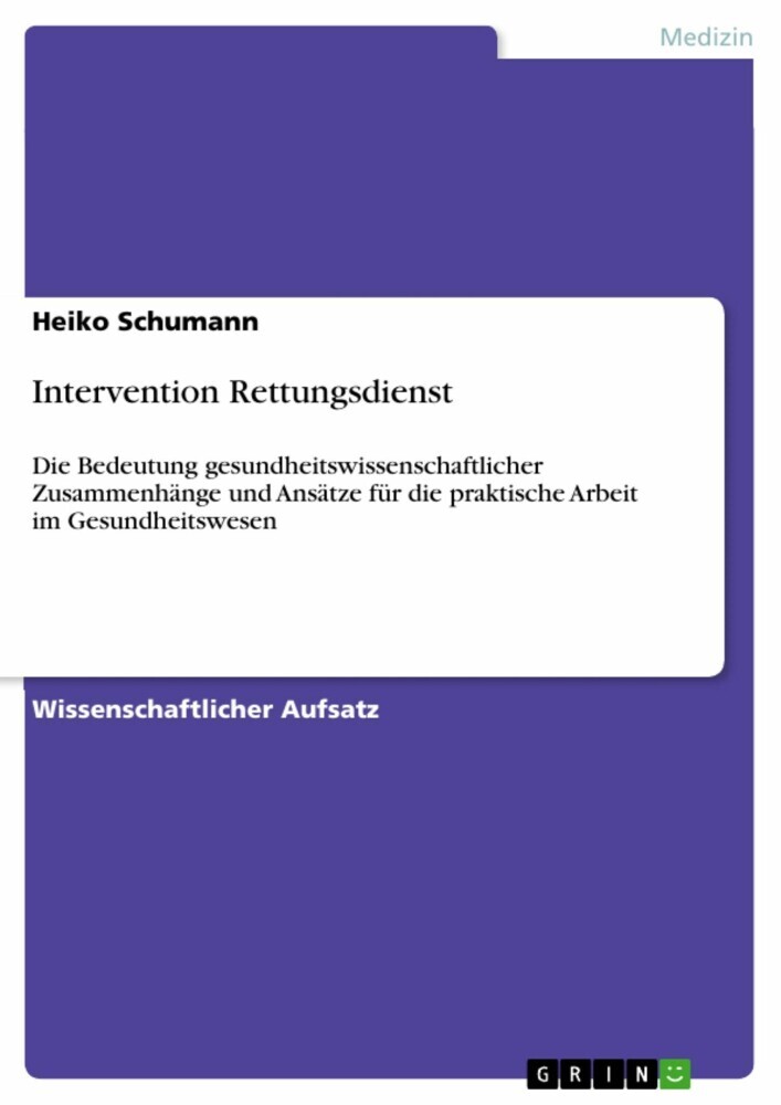 Intervention Rettungsdienst main product photo