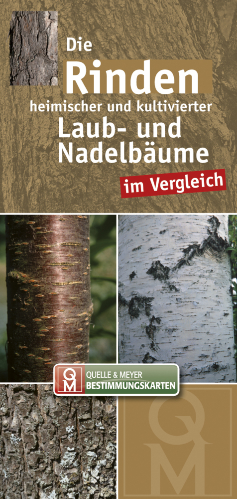 Die Rinden heimischer und kultivierter Laub- und Nadelbäume im Vergleich, Leporello main product photo