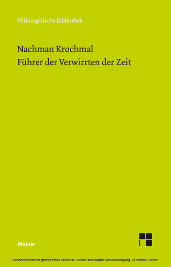 Führer der Verwirrten der Zeit. Bände 1 und 2 main product photo