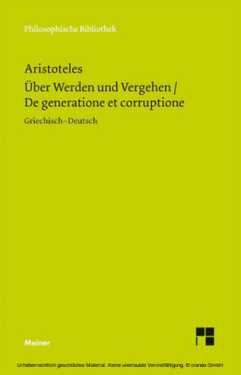Über Werden und Vergehen