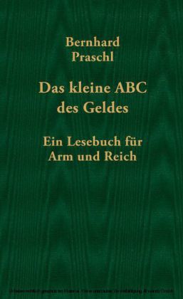 Das kleine ABC des Geldes main product photo