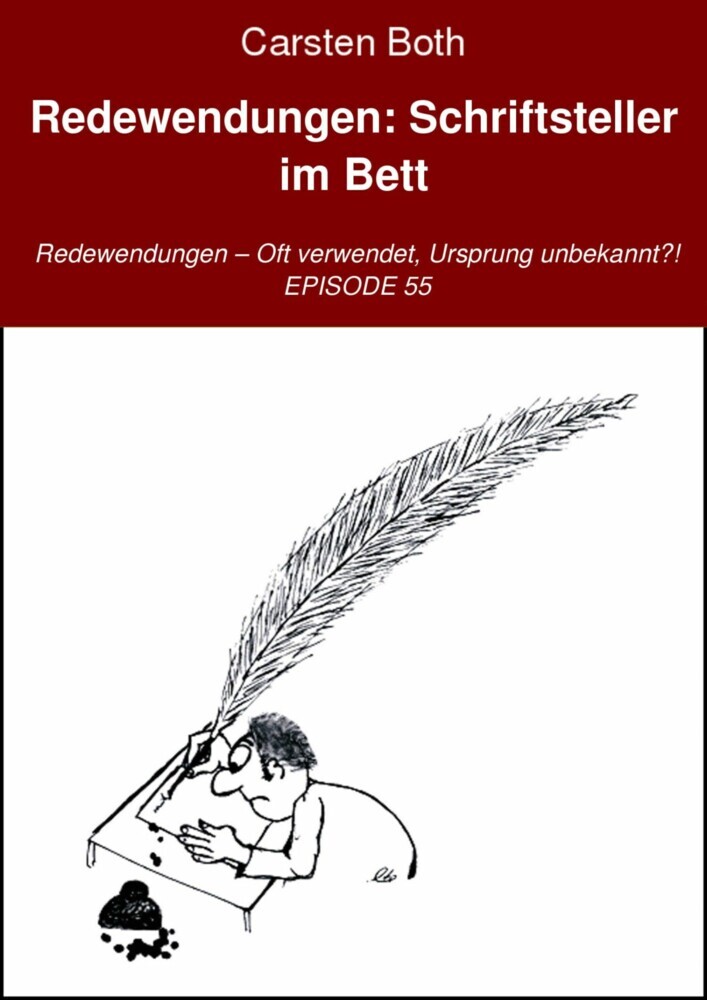 Redewendungen: Schriftsteller im Bett main product photo