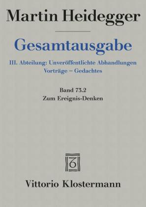 Zum Ereignis-Denken, 2 Teile