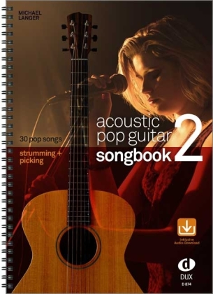 Acoustic Pop Guitar Songbook, m. Audio-CD. Vol.2