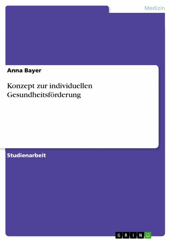 Konzept zur individuellen Gesundheitsförderung main product photo