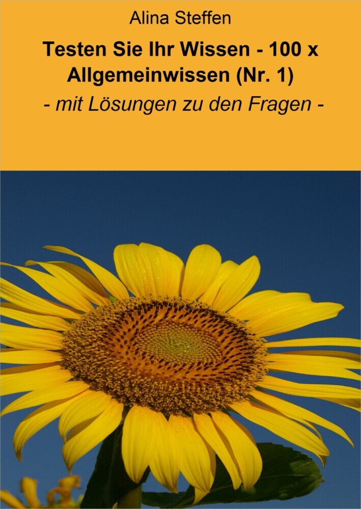 Testen Sie Ihr Wissen - 100 x Allgemeinwissen (Nr. 1) main product photo