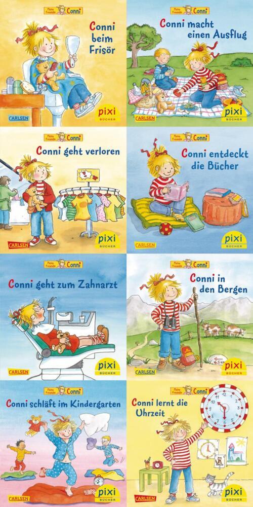 Pixi-8er-Set 220: Neues von Conni (8x1 Exemplar), 8 Teile main product photo