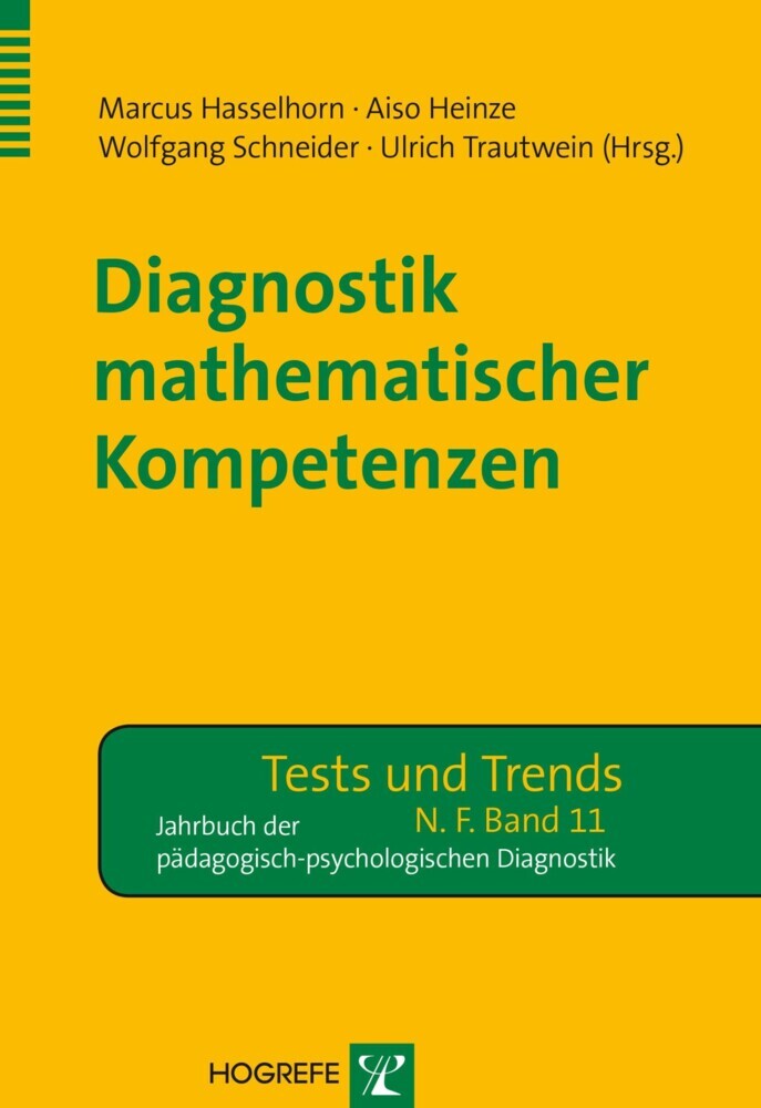 Diagnostik mathematischer Kompetenzen main product photo
