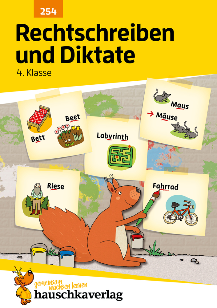 Deutsch 4. Klasse Übungsheft - Rechtschreiben und Diktate main product photo