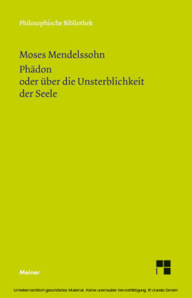Phädon oder über die Unsterblichkeit der Seele