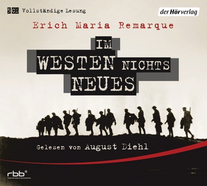 Im Westen nichts Neues, 5 Audio-CDs main product photo
