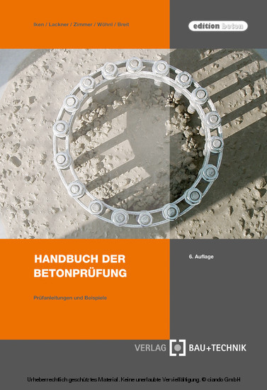 Handbuch der Betonprüfung main product photo