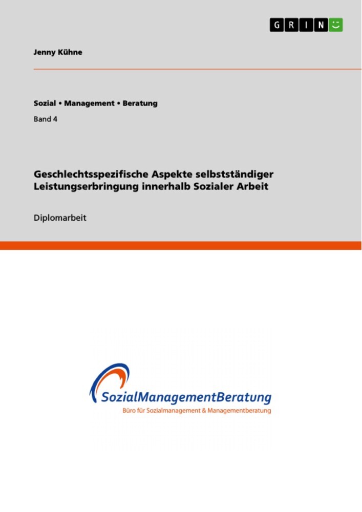 Geschlechtsspezifische Aspekte selbstständiger Leistungserbringung innerhalb Sozialer Arbeit main product photo