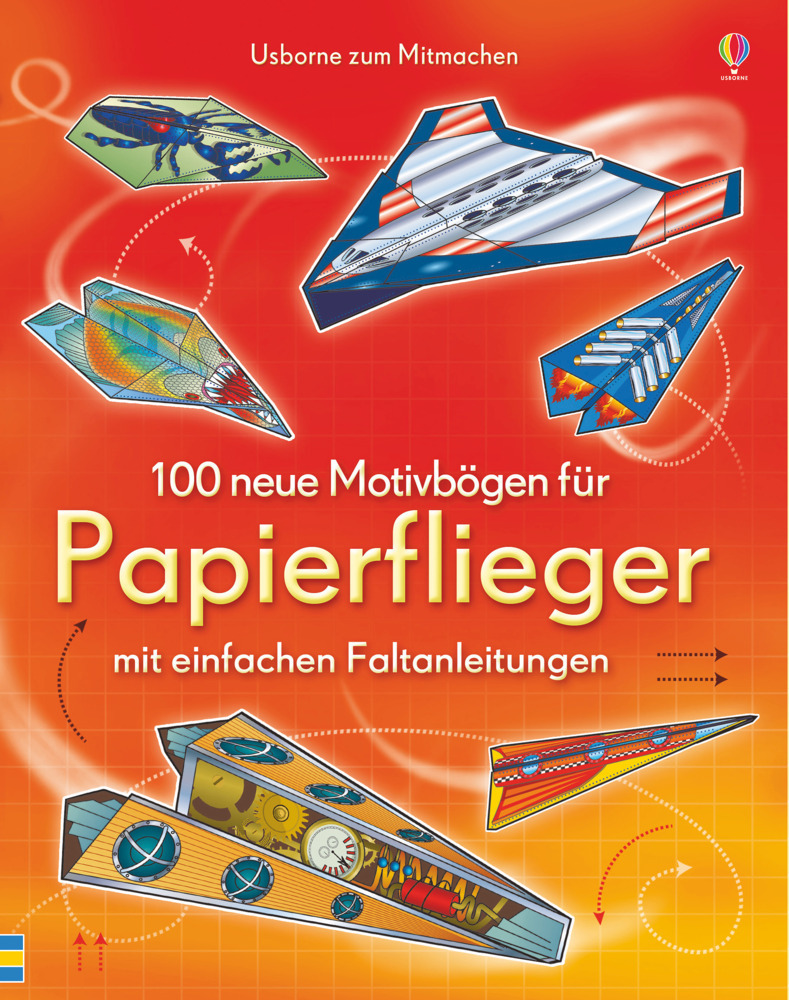 100 neue Motivbögen für Papierflieger main product photo