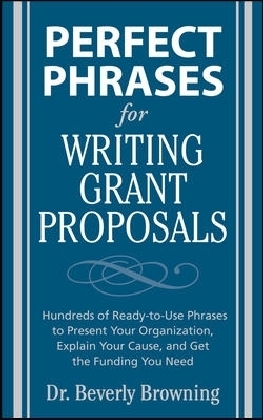 Perfect Phrases for Writing Grant Proposals main product photo