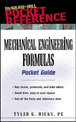 Mechanical Engineering Formulas Pocket Guide