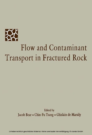 Flow and Contaminant Transport in Fractured Rock main product photo
