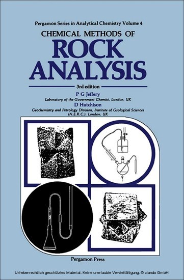 Chemical Methods of Rock Analysis main product photo