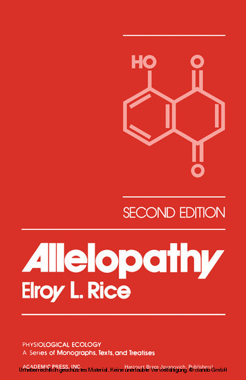 Allelopathy main product photo