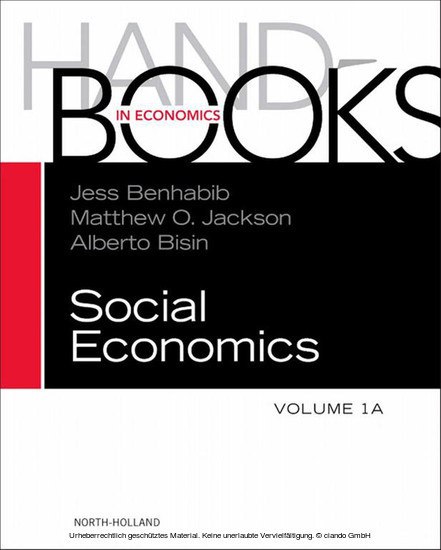 Handbook of Social Economics main product photo