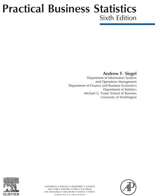 Practical Business Statistics, Student Solutions Manual (e-only) main product photo