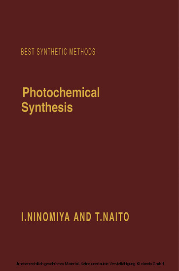 Photochemical Synthesis main product photo