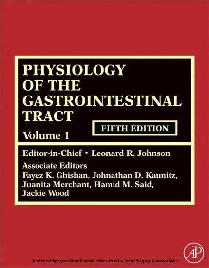 Physiology of the Gastrointestinal Tract, Two Volume Set main product photo