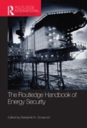 Routledge Handbook of Energy Security main product photo