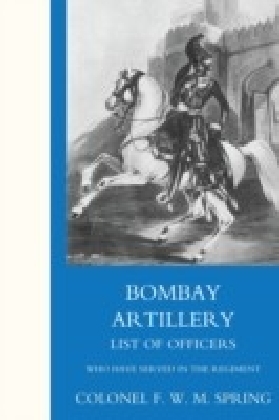 Bombay Artillery List of Officers main product photo