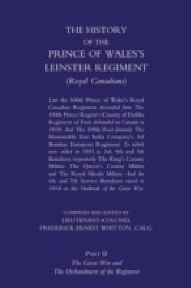 History of the Prince of Wales's Leinster Regiment - Volume 2 main product photo