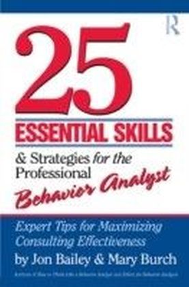 25 Essential Skills and Strategies for the Professional Behavior Analyst main product photo