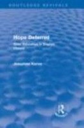 Hope Deferred (Routledge Revivals) main product photo
