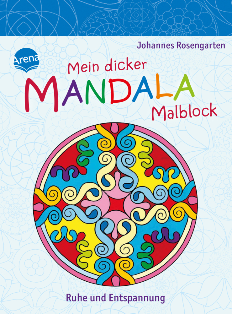 Mein dicker Mandala-Malblock. Ruhe und Entspannung main product photo